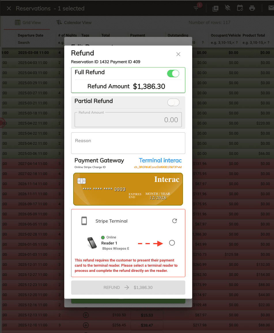 Stripe Terminal Offline